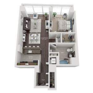 Large One Bed Style (I) Apartment for rent in Chicago