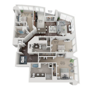 Three Bed W/Den Style (N) Apartment for rent in Chicago